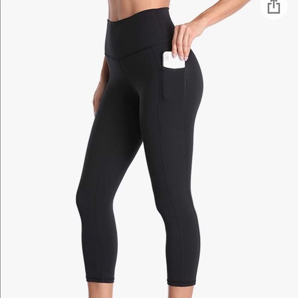 Pants - High waisted capri leggings